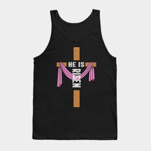 He Is Risen Shirt, Easter Shirt, Christian Shirt, Gift for Her, Easter Gift, Jesus shirt Tank Top